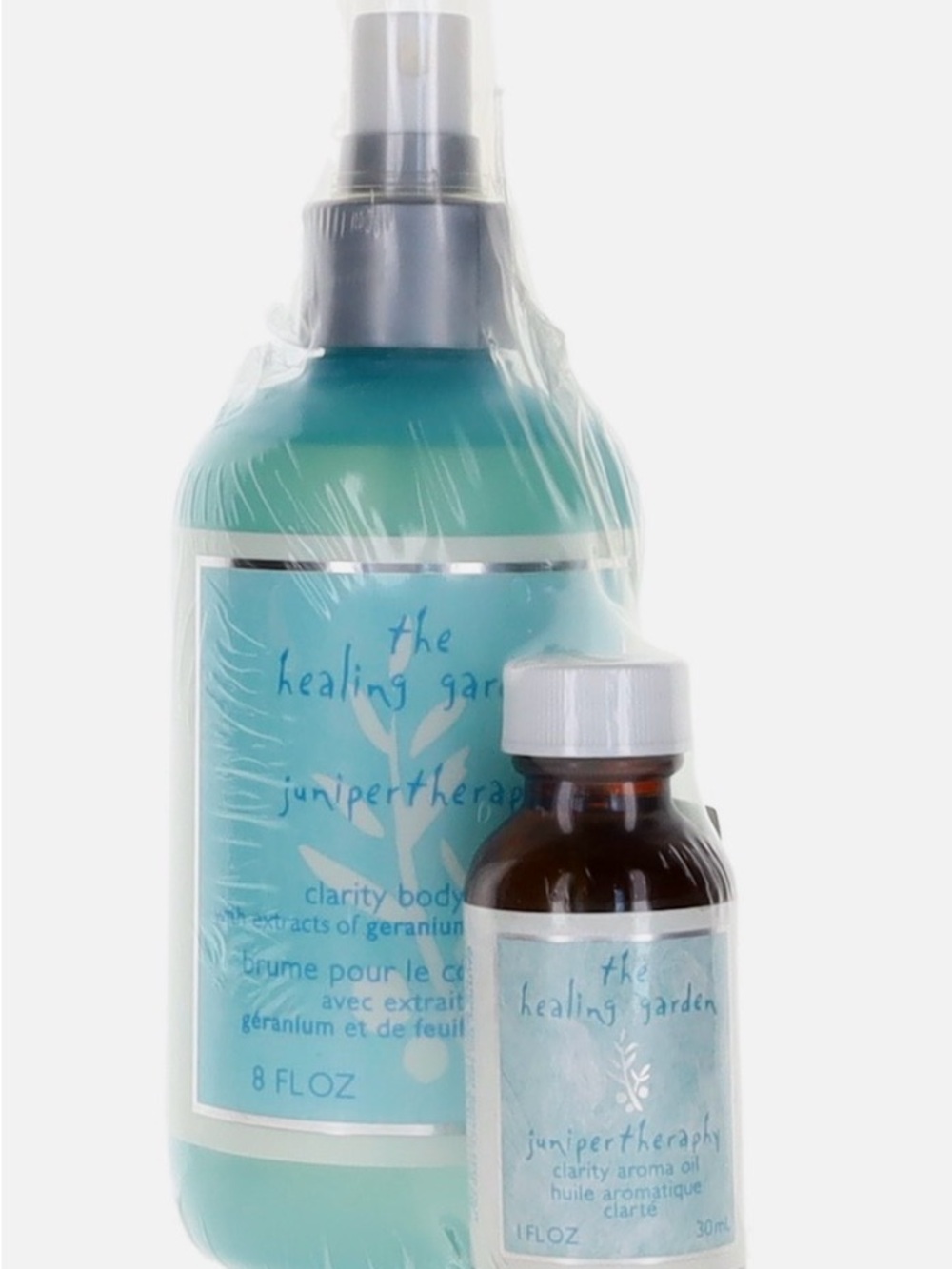 Junipertherapy Clarity Body Mist and aroma oil- Blue